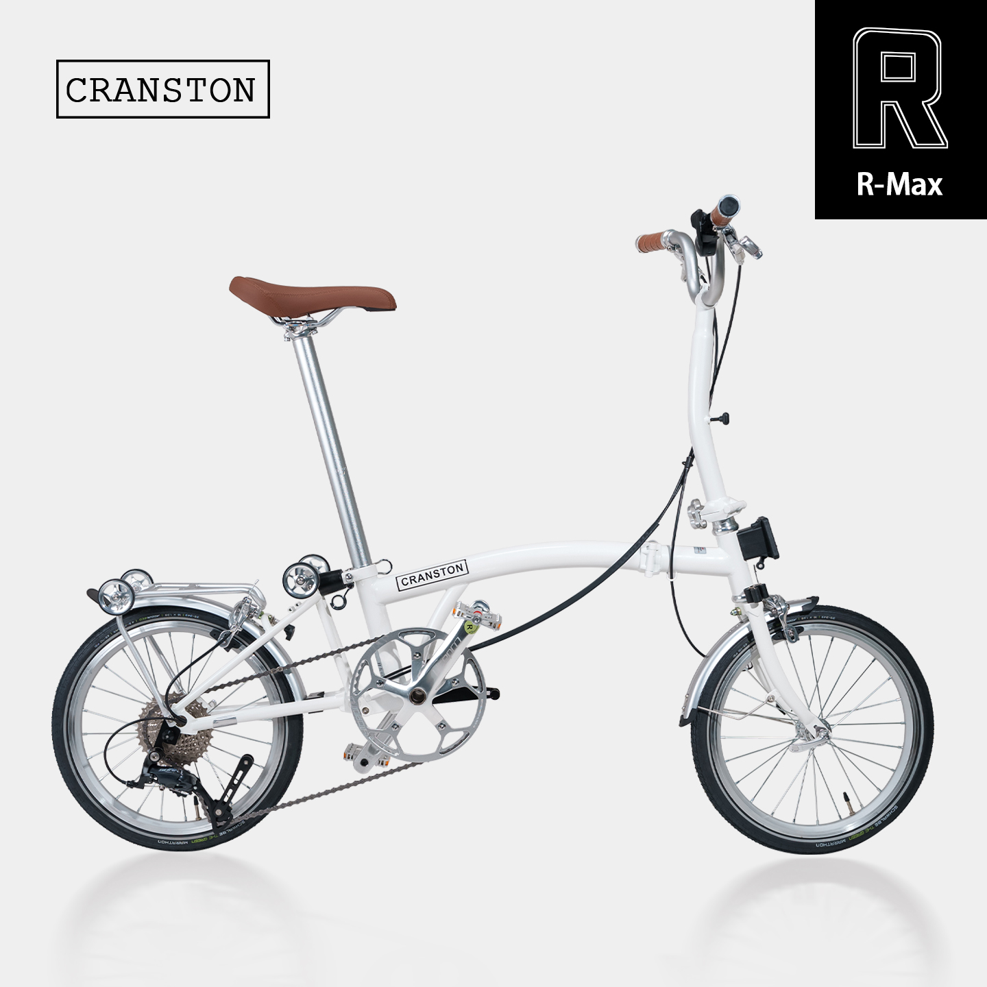 CRANSTON复古轻便小布折叠自行车