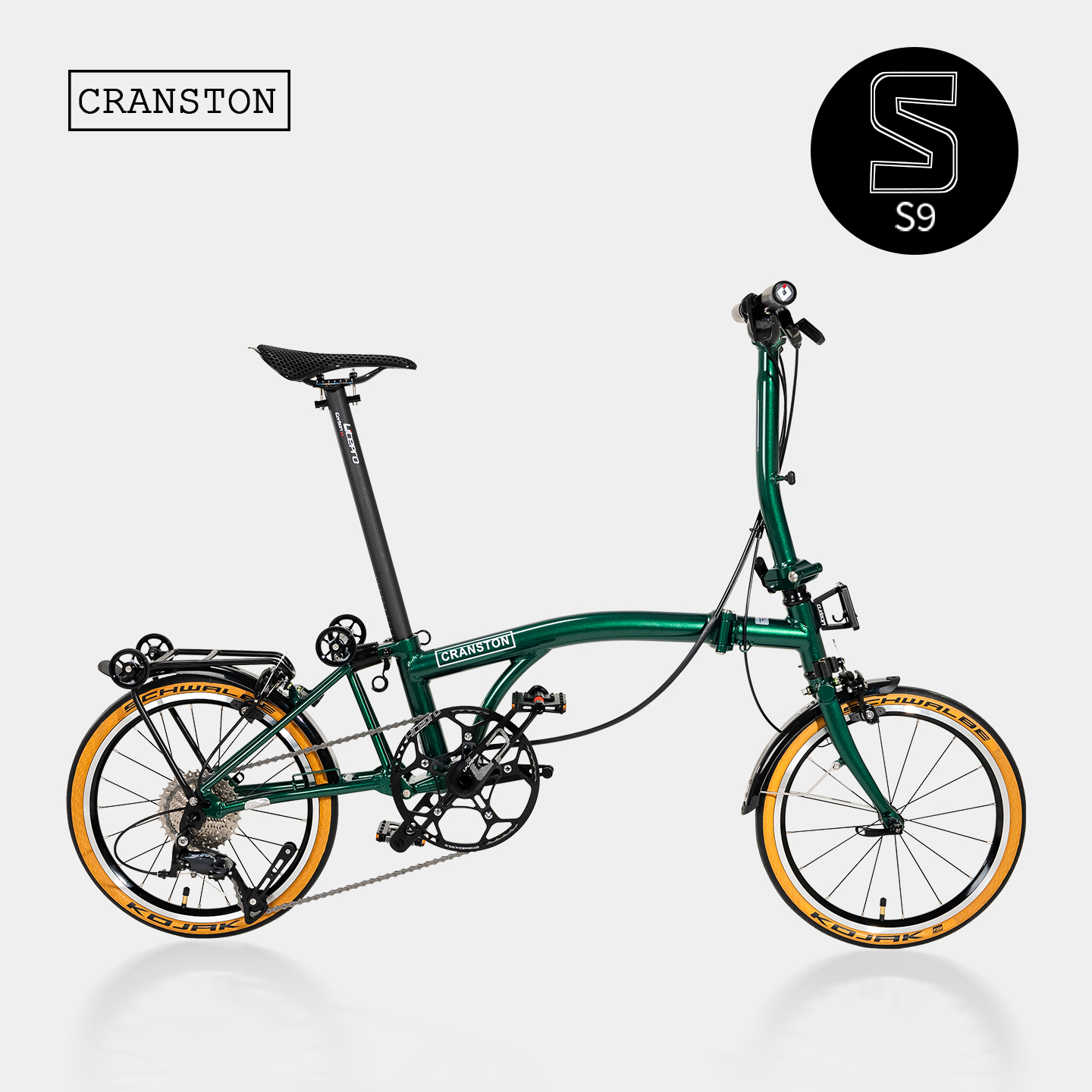 Cranston铝合金16寸折叠自行车