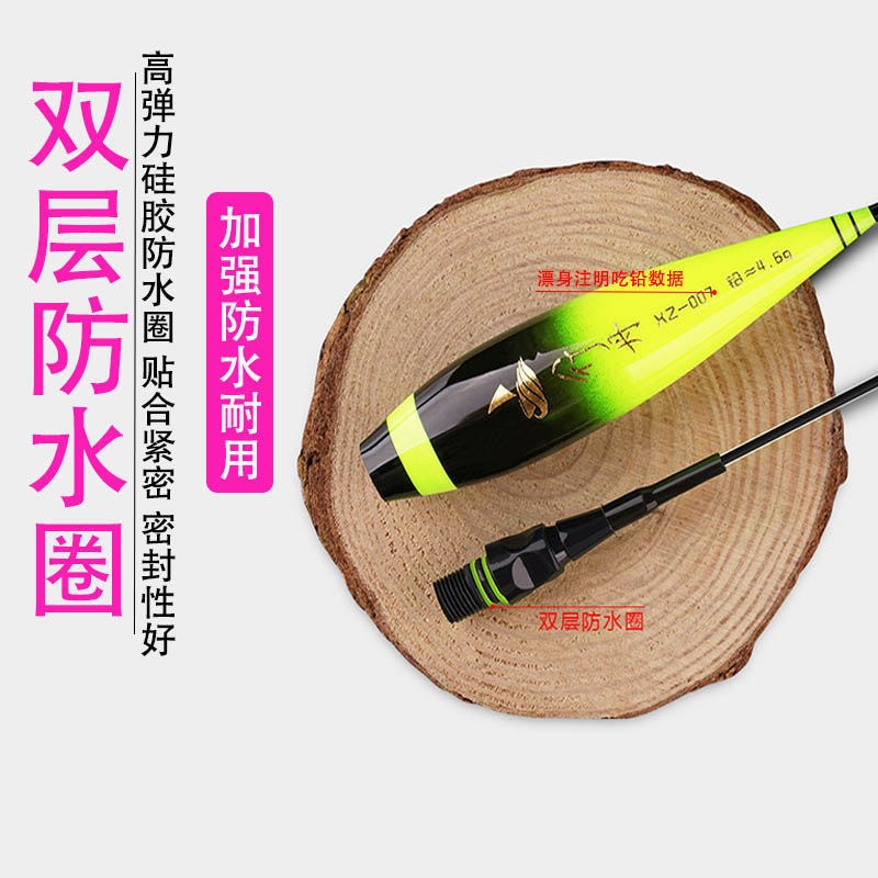 纳米夜光电子漂日夜两用高灵敏度漂尾醒目浮漂立漂户外钓鱼用品