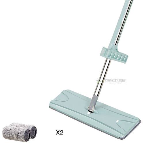 好货360 Rotation Flat Mop Free Hand Washing Lazy Mop Floor C