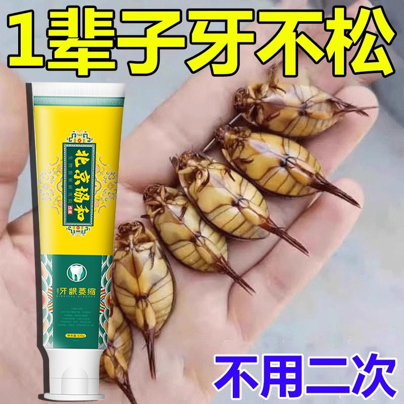 【牙龈萎缩能修复】牙周炎牙松动牙龈肿痛出血牙根外漏固齿牙膏