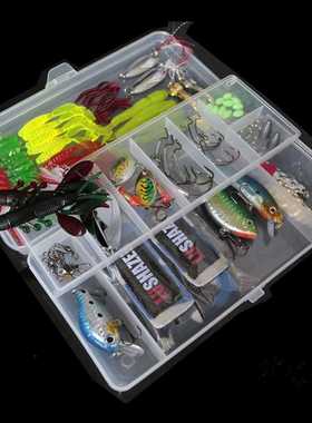 105Pcs Hard Baits Spiners Carp Bait Set Tackle MultiFunctio