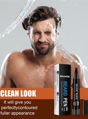 Beard Pencil Filler Beard Filling Pen Kit Barber Pencil With