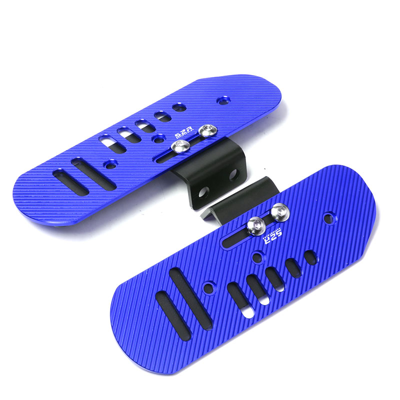 适用雅迪电动车DE3搁脚DE8DM3DM6DT6DS5前脚踏板加宽铝合金配件