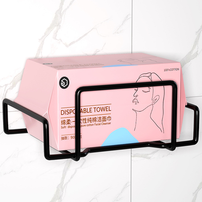 洗脸巾收纳盒壁挂置物架卫生间浴室厕所装一次性洁面擦脸面巾盒子