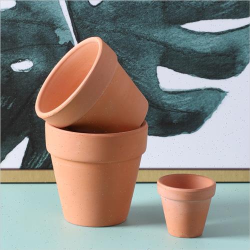 红陶盆国际圆形花盆透气细质白色陶瓷多肉育苗盆简约白瓷盆室内