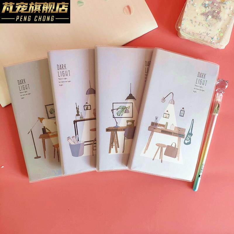 极速小清新加厚笔记本子小胶套本48K横线记事本可携式口袋本简约