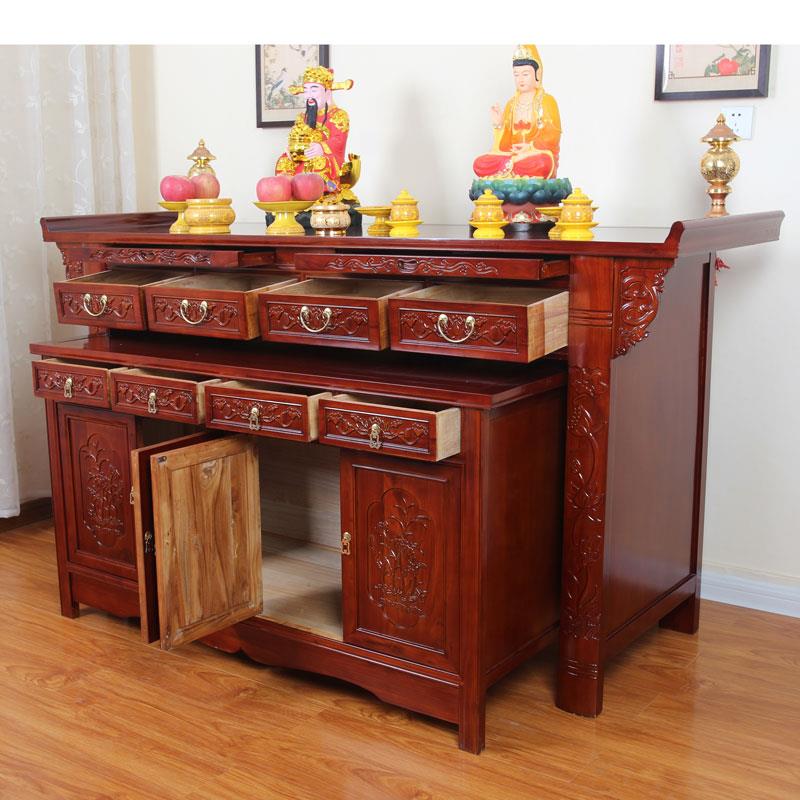实木供桌香案家用供台中式供佛桌神台佛龛佛台财神爷柜子贡台贡桌