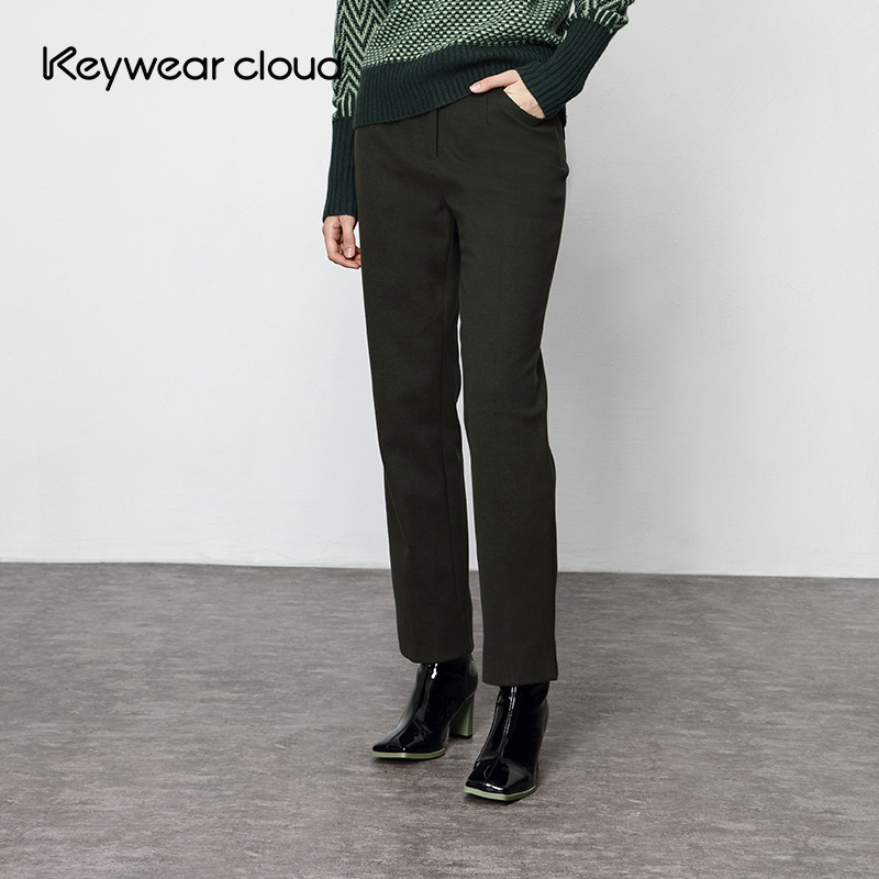 Keywearcloud女款气质休闲裤