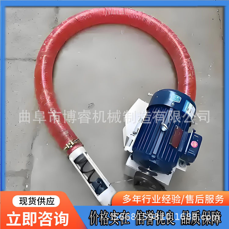 下乡收粮专用设备 车载吸谷抽粮机 软管绞龙上料机粮食螺旋输送机