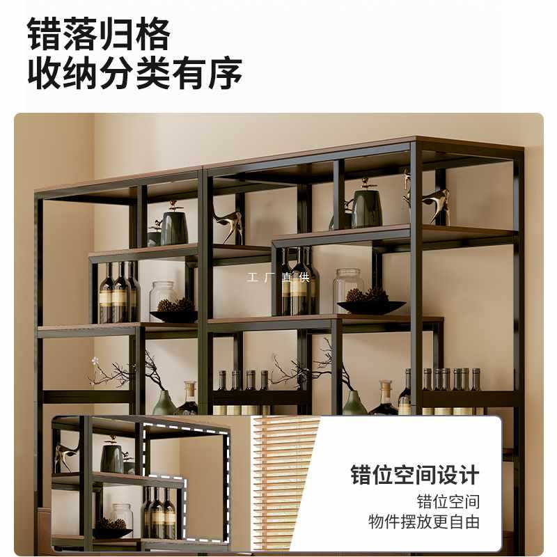 2023新款靠墙酒柜客厅储物展示