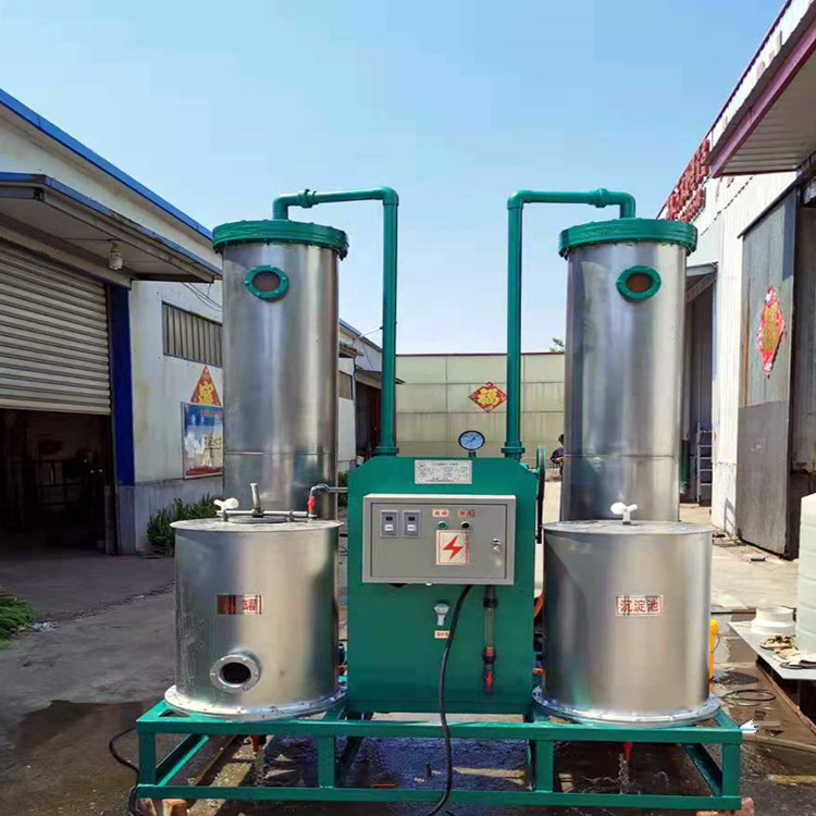 不锈钢柱软化水设备 一体化全自动钠离子交换器 胜王水处理