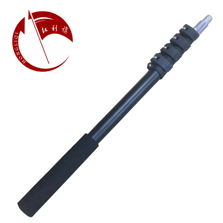 单槽卡扣7.2米伸缩杆 5.4米铝合金伸缩杆通水刷 3.6清洁伸缩管