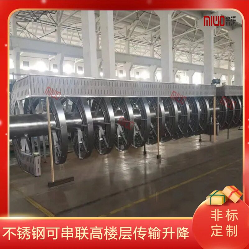 产线物料框螺旋升降机