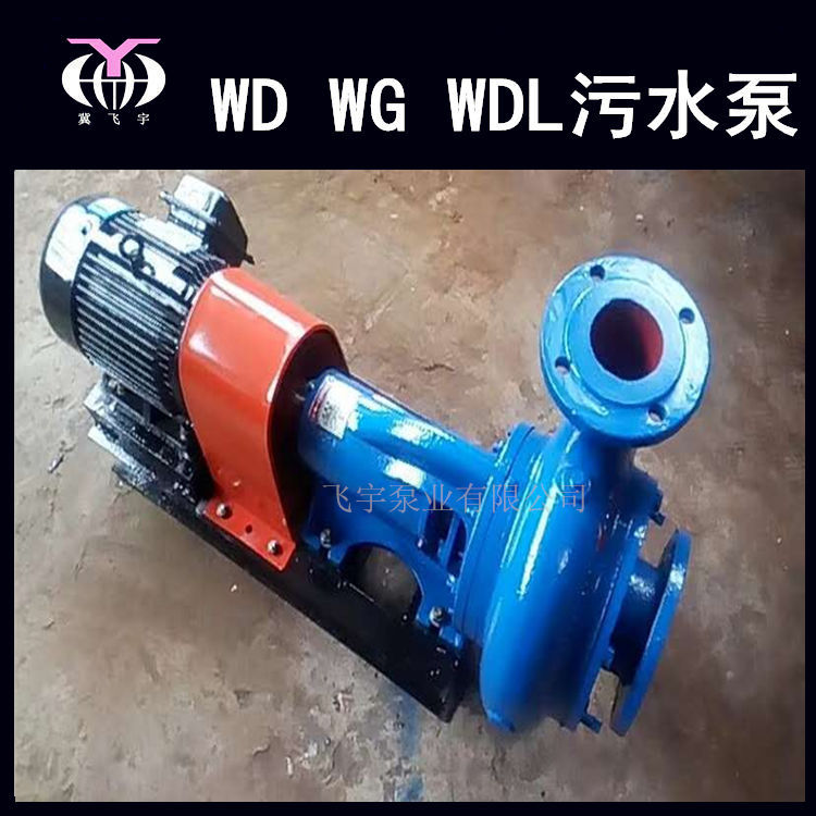 厂家批发80WG船用抽沙泵抽粪泵 80WGF卧式排污泵 离心式污水泵