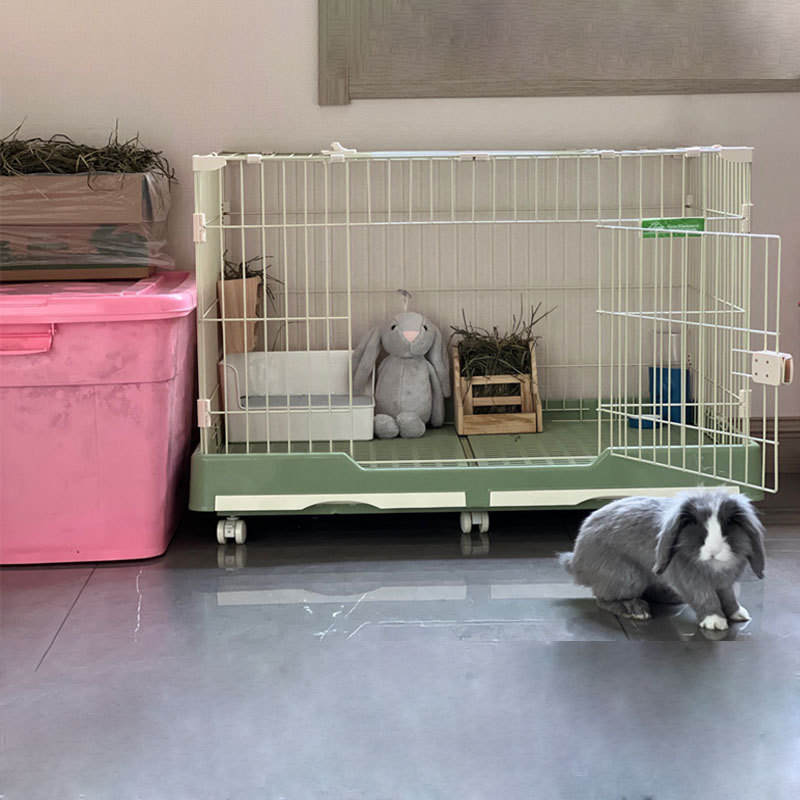 厂家批发猫笼子兔笼狗笼养殖家用小中大型抽屉款宠物笼方便清理