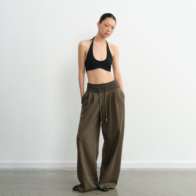 美式街头低腰卫裤女宽松休闲裤