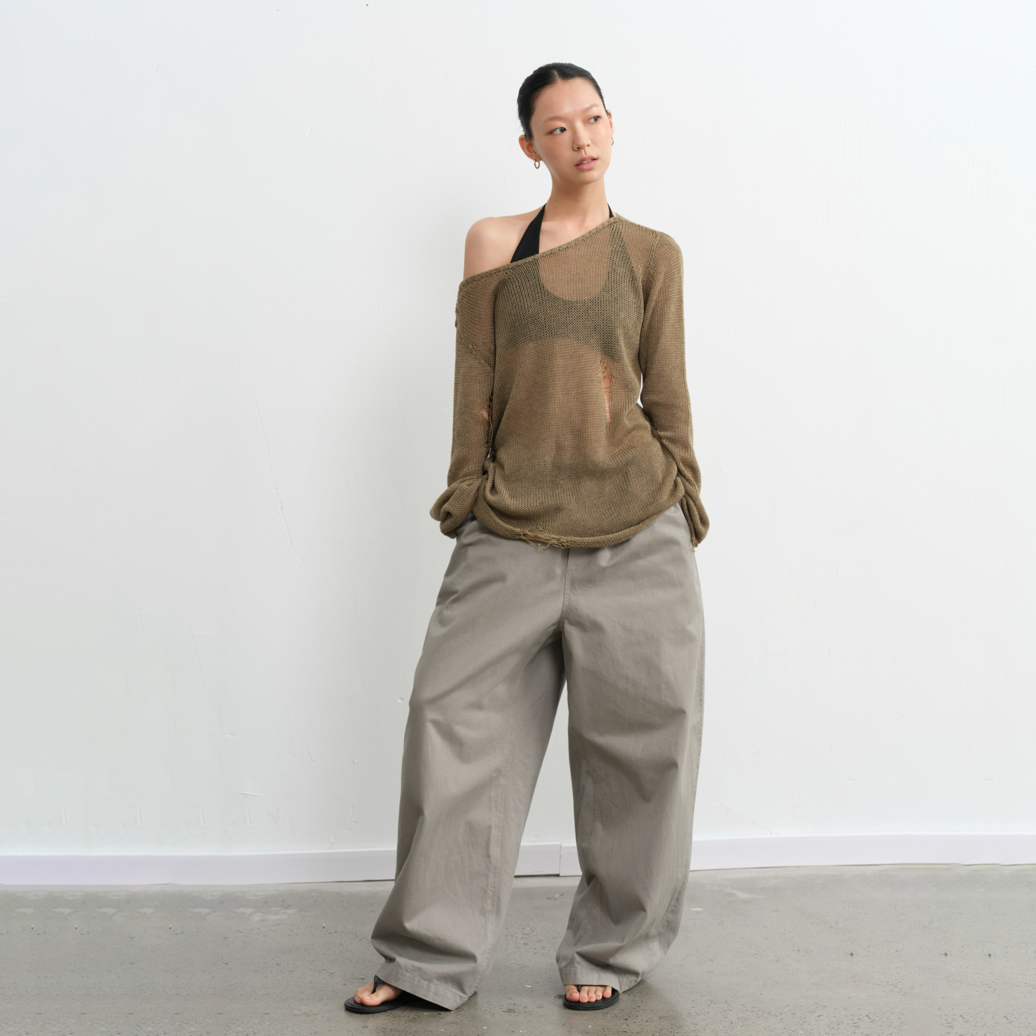 LINY LIBERTY 25SS 复古破洞长袖针织衫上衣女夏新款防晒宽松T恤,女装/女士精品,T恤,淘宝优惠券,粉丝福利购,淘宝优惠卷