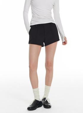 LINY LIBERTY 25SS 复古美式辣妹纯色百搭mini短裤女修身裤子