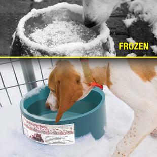 恒温室外宠物盆兔子狗狗碗水食水饮水器加热碗猫咪饮水机饮喂食器