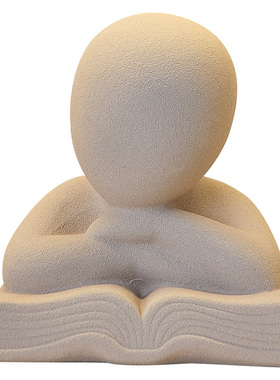 抽象人物摆件现代简约高级感艺术陶瓷家居客厅样板房软装饰品摆设