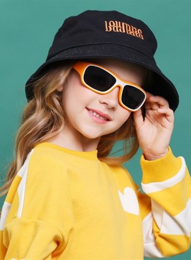 时尚儿童护目偏光太阳眼镜户外骑行防风沙太阳眼镜女抗UV遮阳镜男