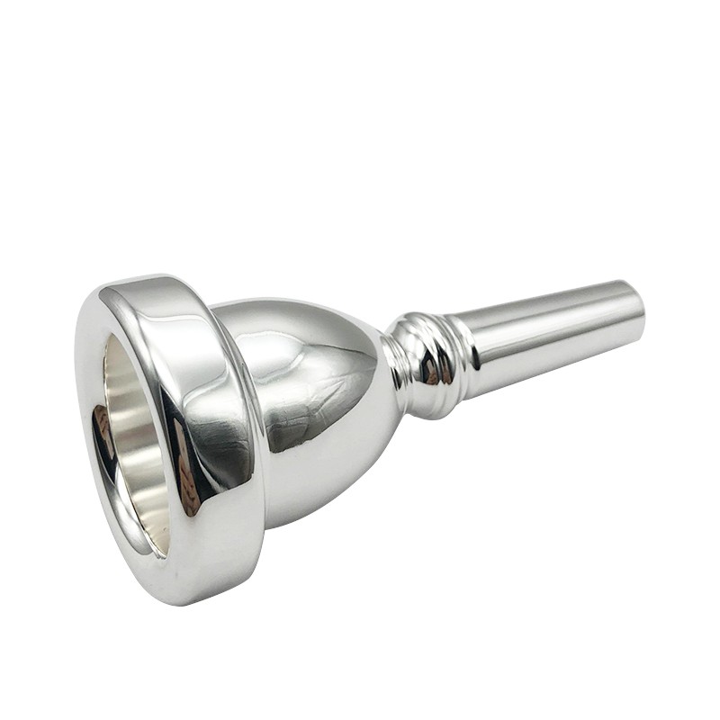 大抱号号嘴专业演奏级铜制镀银大号吹嘴乐器配件请核对尺寸购买