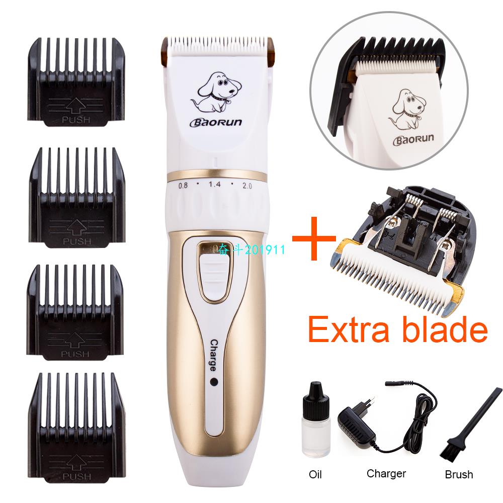 Professional Electric Scissors Pet Hair Trimmer Animals Groo