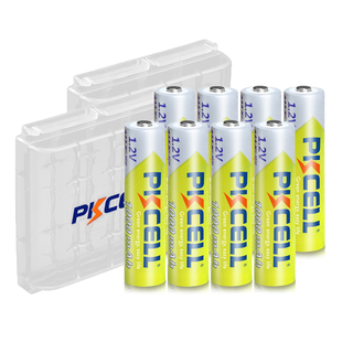 极速8Pcs PKCELL AAA Battery 1.2V Ni-MH AAA Rechargeable Batt