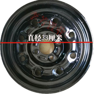 电动车钢圈四轮车钢圈新能源备胎钢圈145 70R12轮毂 70r12钢圈135