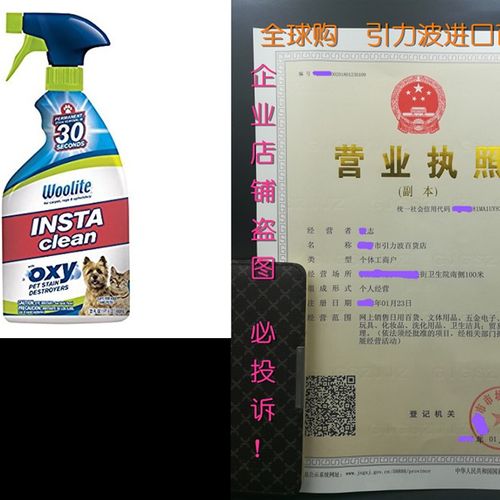 Woolite INSTAclean Pet Stain Remover, 1684a