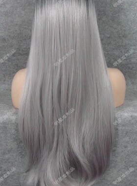 l古0装女假发黑色c长直发手钩逼真发际线影视影楼os造型22男1新款