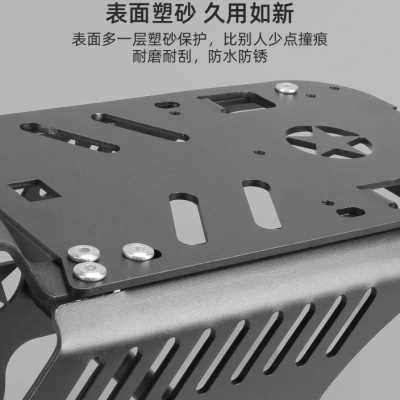 厂家适用小牛Ub短尾架一体坐垫Uqi电动车改装货架支架后座尾翼配