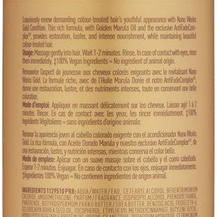 nano 33.8oz works conditioner liter gold pureology