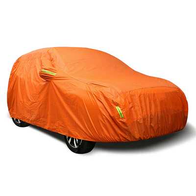 Universal Orange Car ver Outdoor Sun Dust UV tion Full