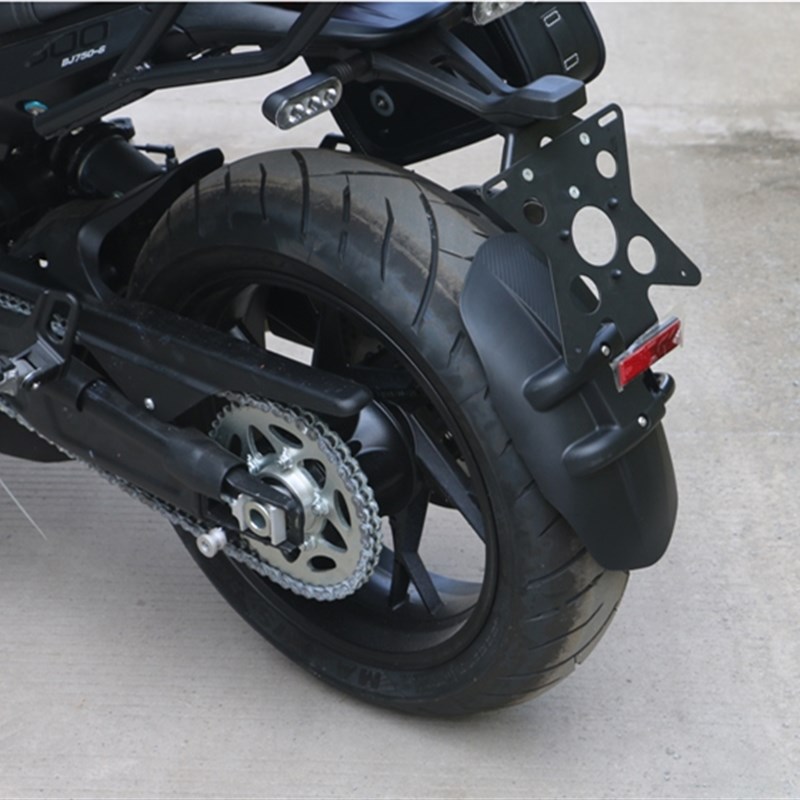 适用于贝纳利幼狮800摩托车后挡泥板加长前泥瓦后挡水皮改装配件