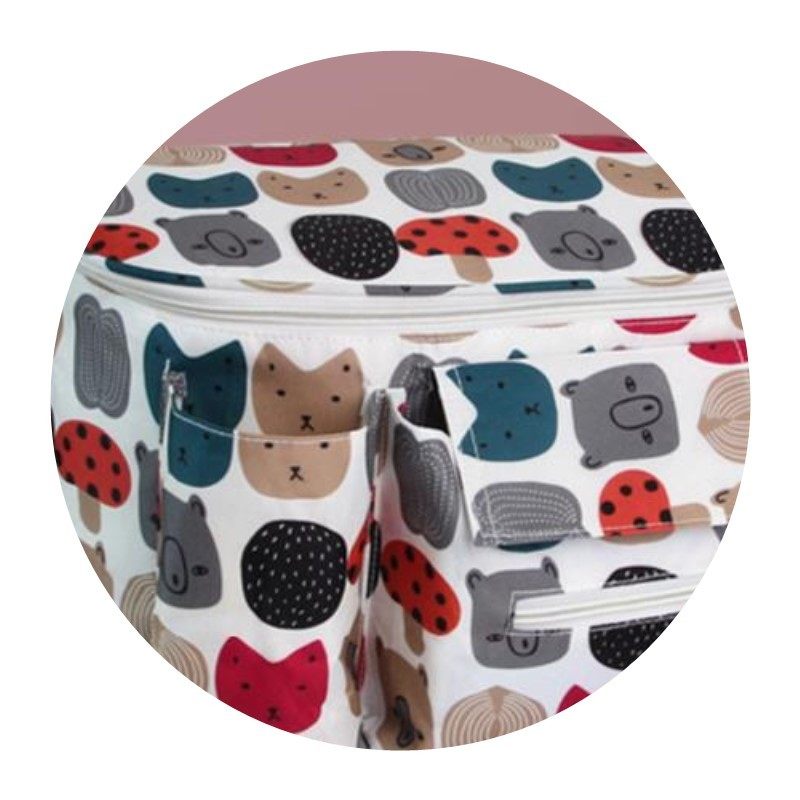 婴儿车挂包挂钩收纳多功能童车手推车储物袋bb车伞车置物篮架