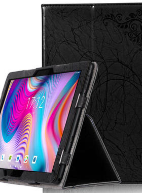 适用T30平板保护套P20HD皮套10.1英寸手托印花支架M40se电脑