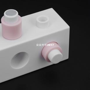 Building Assembling Blocks Pattern Pink Innovative Hooks DIY