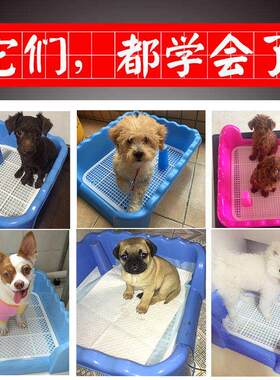 好货狗尿尿盆厕所拉粑粑小号拉屎盆狗尿盆定点博美小型犬狗狗自动