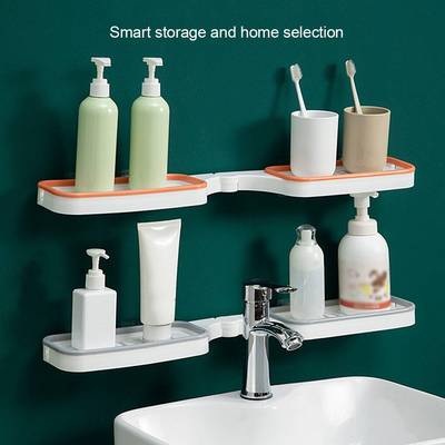 RecabLeght Bathroom Shower Corner Shelf Organizer
