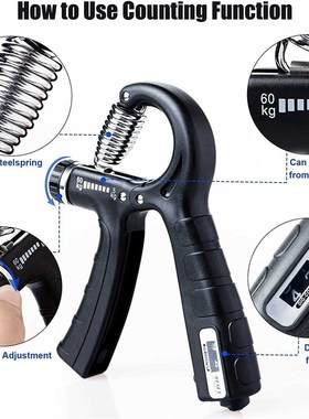 Hand Grip Srengthener, Grip Srength Trainer, Finger Forearm