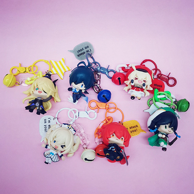 Car Keychain Genshin Impact Account Anime Key Chain Keycha W