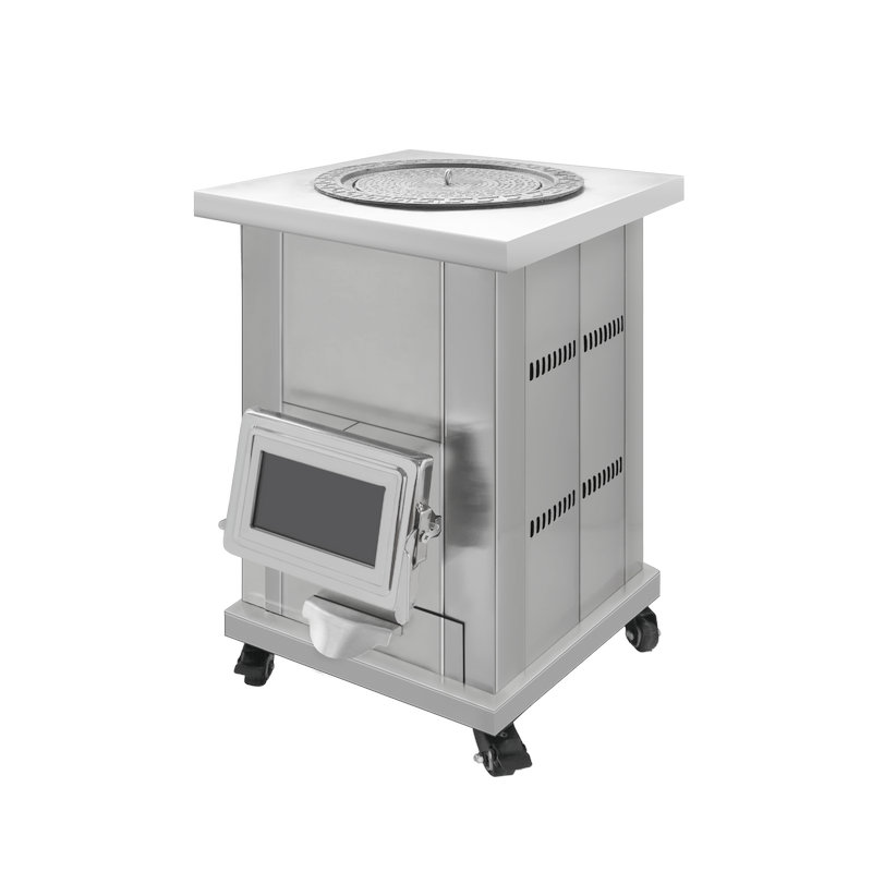 厂无烟土灶台大锅灶烧柴火炉子新型不锈钢柴火灶农村家用烧木柴室