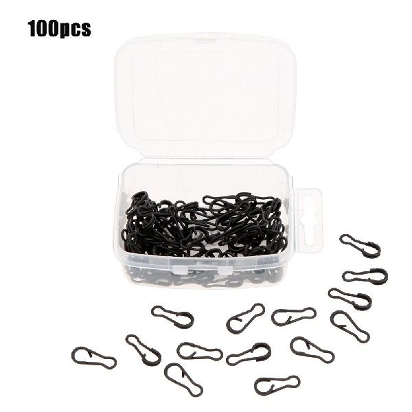 100PCS Multi Clips Lead Link Clip Snap Rig Swivel Carp