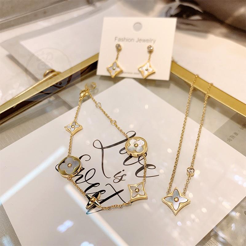 。Strong color retaining titanium steel 18K real gold furn p