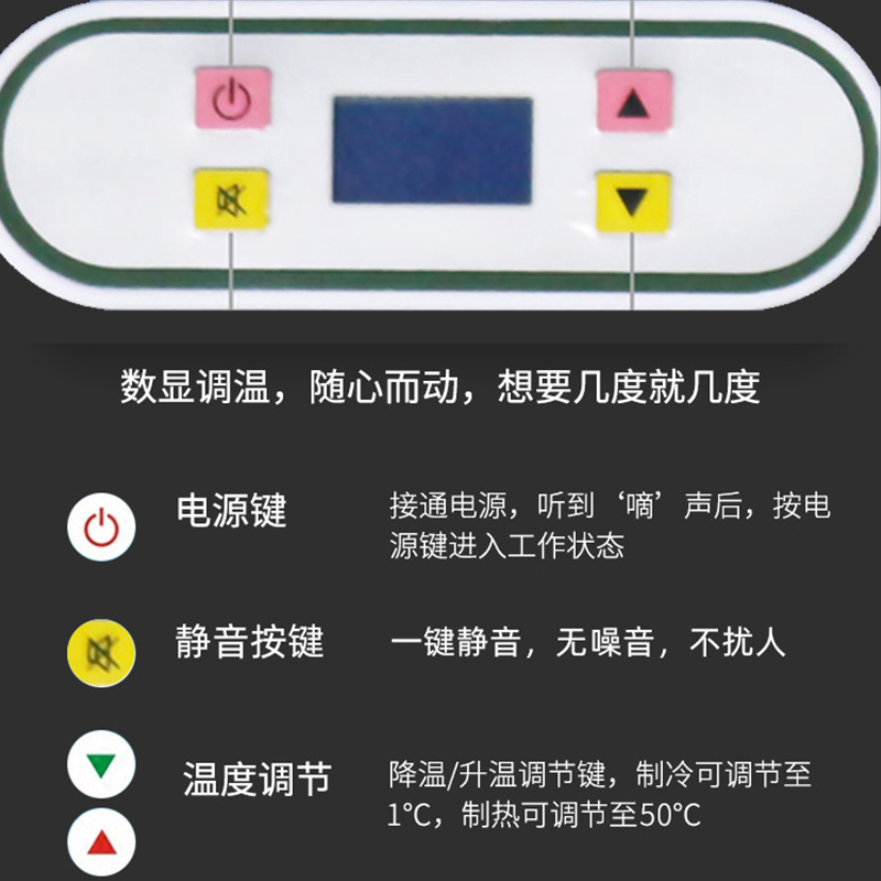 猪人工授精猪精液保存箱17度恒温箱 12L/19升车载冰箱车家两用