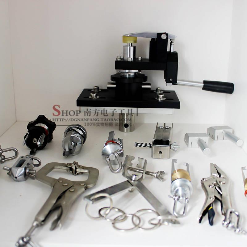 智取推拉力计夹具电动拉力试验机夹具拉伸压缩弯曲穿刺测试夹具