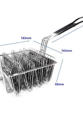 Taco Fryer Basket, Taco Shell Fryer, Holds 4 Shells Deep