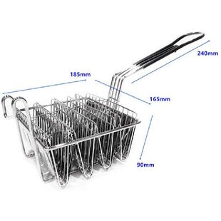 Taco Fryer Basket, Taco Shell Fryer, Holds 4 Shells Deep